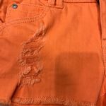 Candie's NWT Orange shorts 5 distressed summer colorful colored denim Candie’s Photo 2