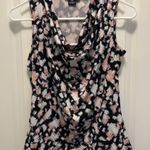 NU Options Tank with Cowl Neck Black/Pink/White Size XS Photo 4