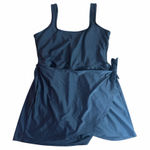 Old Navy  Black Skirted Swim Dress XL Built-in Bottoms Photo 0