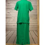 NWT Quacker Factory Maxi Skirt Set w Shirt size Small Whale Rhinestones Green Photo 3