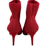 Catherine Malandrino Dnonito Pointed Toe Sock Booties Cherry Red 10 New Photo 4