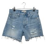 Madewell  Relaxed Mid Length Denim Shorts Women’s Size 24 Selton Wash High Rise Photo 1