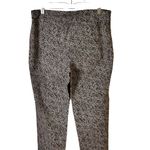 JM Collection Large Animal Print Leg Pants Rhinestone Detail Stretchy Fit Photo 2