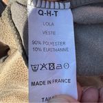 Quince Heures Trente “Lola” brown faux suede vegan jacket/ 4/Excellent condition Photo 11