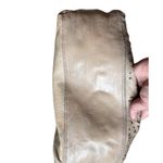 Vintage Errelleventidue Italian Leather Lazer Cut XL Handbag Photo 7