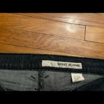 DKNY Jeans dark blue mid rise Gorpcore straight leg cotton jeans, size 10 spring Photo 1