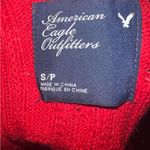 American Eagle Outfitters Red Knit hoodie Sweater Photo 4