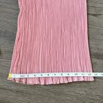 ZARA Plissé Pleated Palazzo Flowy Wide Leg Pants - Size M - Pink - NWT Photo 10