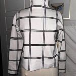 Max Studio  mock neck geometric sweater Photo 0
