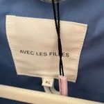 Avec Les Filles Blue Ditsy Floral Denim Jacket Photo 8