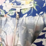 Tularosa  NWT Daisy Top in‎ Cobalt Mixed Floral Small Photo 4