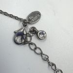 Lia Sophia  Blushing Rosette Rose Gold Tone Flower Silver tone chain necklace Photo 5