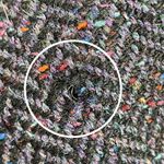 Vintage Wool Coat Tweed Batwing Sleeve Car Coat Women Herringbone Retro Brown Photo 8