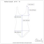 Jantzen one piece swimsuit floral high cut blue green purple Photo 3