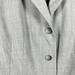 Ann Taylor Womens Gray Blazer Suit Jacket 8 Office Career Workwear Academia Photo 2