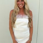 Lulus White bridal sparkle mini dress Photo 1