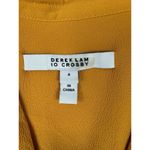 Derek Lam  10‎ CROSBY Yellow Saffron Tiered Dress Sleeveless Silk Blend Sz 4 $550 Photo 4