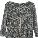Talbots  Leopard Print Ponte Knit Back Zip Sheath‎ Dress Size 12 Career Office Photo 6