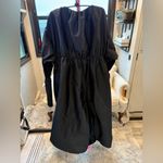 Samant Chauhan Elegant Black DRESS Cape size large Photo 1