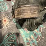 Treasure & Bond Distressed Faded Black Moto Ankle Boots Photo 7