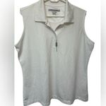 Greg Norman Play Dry White Sleeveless Golf Polo Shirt NWT Size XXL Photo 0