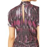 MISA Los Angeles Divia Sequin Party Asymmetric Mock Neck NWT Dress Large $465 Photo 5