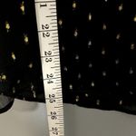 J.Crew NEW Black Lurex Chiffon Smocked Puff Sleeve High Neck Classic Top S Photo 3