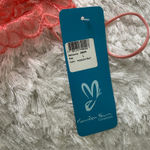 NWT Coral Sheer Mesh Stretch Bralette Sz Large Orange Photo 6