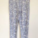 Free People  Movement Leggings Diamond Print Blue L Photo 0