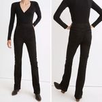 Madewell NEW  Pull-On Skinny Flare Jeans in‎ Black Frost, 33 Photo 1