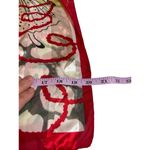 Retro Theme 50s Rockabilly Sock Hop Christmas Scarf 68x20 Novelty Print Glam Red Photo 14