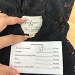 Pen Paper black lace pull over blouse Photo 4