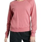 Athleta Sundown Sweatshirt Crew Neck Long Sleeve Oversized Pullover Glow Pink S Photo 0