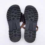 NAOT Orion Sandals Brown Leather Thong Women's Size 37/6 Chunky Sole Y2K Comfort Photo 7