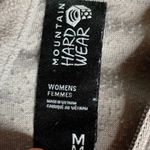 Mountain Hardwear Microchill Zip T Fleece Pullover gray women’s size medium Photo 3