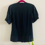 Marc by Marc Jacobs  Beautiful Bow Tie Black Blouse Photo 3