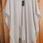 Universal Thread grey shawl sweater poncho Gray Photo 0