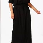 Boohoo NWT π― Black Cold Shoulder Maxi Dress. Size 20 Photo 0
