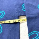 Dokotoo Floral Knit Sweater Boho Crew Neck GrandmaCore Long Sleeve Navy XL NWT Blue Photo 11