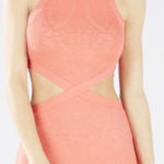BCBGMAXAZRIA ‎ orange cutout Alora mini dress size XS Photo 0