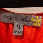 Anthropologie FIGUEROA AND FLOWER Floral Embroidered Round Neck 3/4 Sleeve Button Down Blouse Photo 1