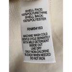 Marc New York Andrew Marc Faux Leather Pants Size L Beige Pull Photo 4