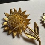 Flowers Lot Of 4 Brooch Pins Some Rose Flower Photo 1