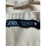 ZARA Yellow Pleated Cut Out Crossback Sleeveless Mini Cami Tank A-line Dress XS Photo 2