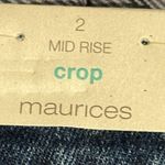 Maurice's  Mid Rise Crop Capri Pants Jeans Size 2 NWT Photo 4