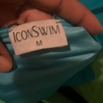 ICON Swim Blue and Black Women's Swim Set size Medium Photo 2