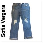 Sofia Vergara Distressed Boyfriend Jeans size 8 short Photo 1
