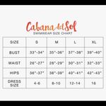 Cabana Del Sol NWOT  Off-The-Shoulder One Piece Swimsuit Size M Photo 4