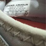 Under Armour New UA Run Play Sneakers gray white pink size 7.5 pull on shoes Photo 8