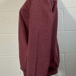 OTL Burgundy Cropped Long Sleeve Sweatshirt Size XL Photo 2